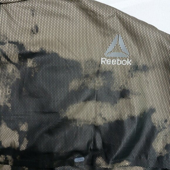 Reebok Black and GoldMetallic Women's Athletic Casual Jacket NWOT - Picture 10 of 14